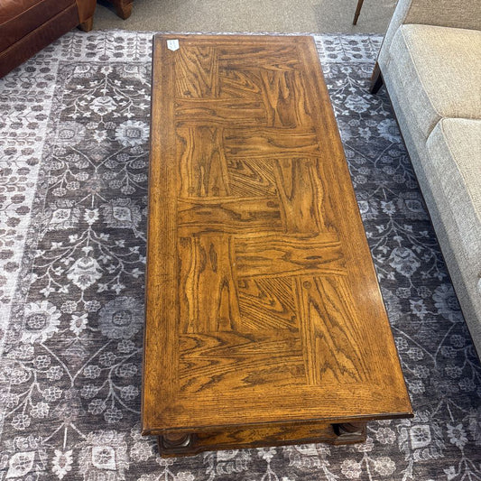 Gordans Long Wood Traditional Coffee Table
