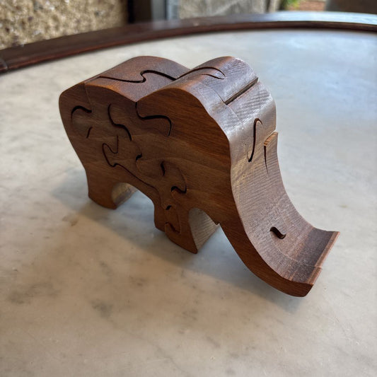 Wooden Elephant Puzzle