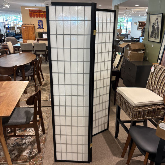 Black 3 Panel Screen C SCREENS