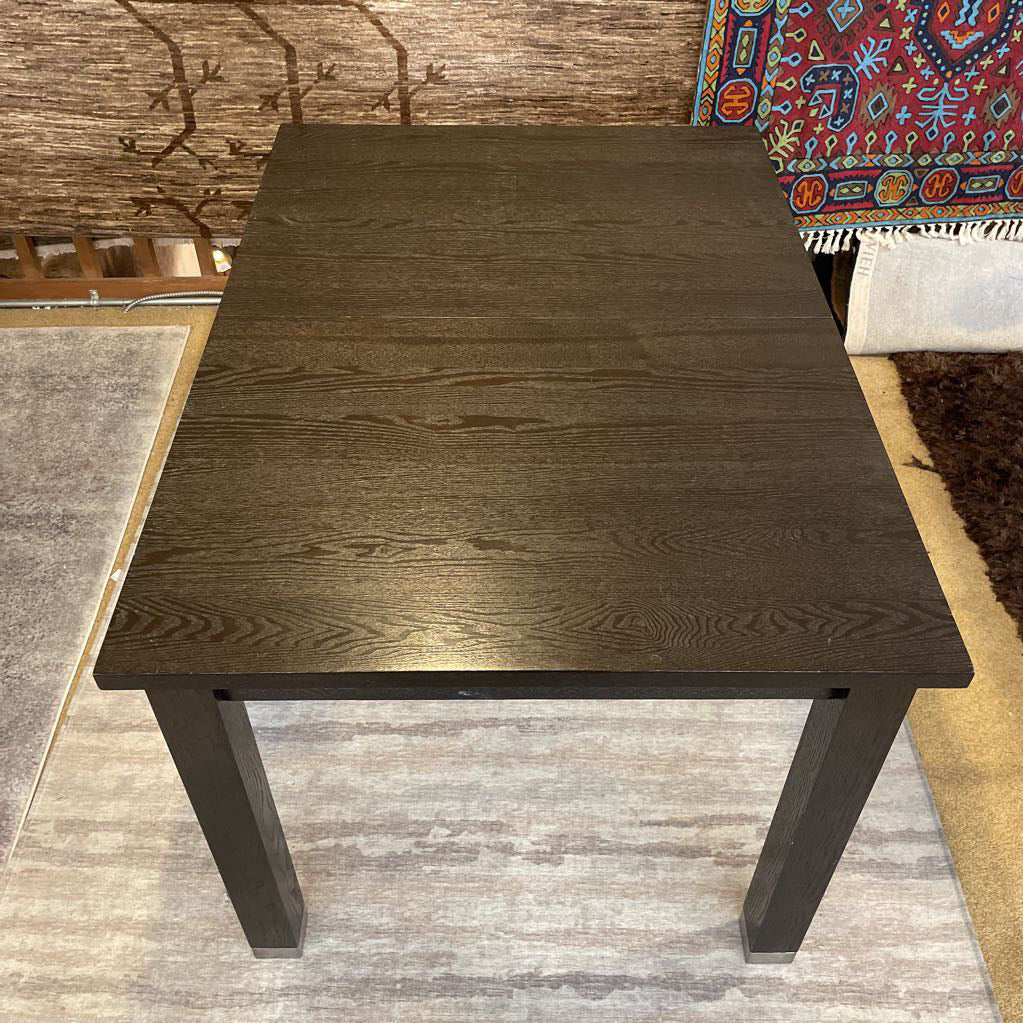 West Elm Ebony Butterfly Expanding Dining Table
