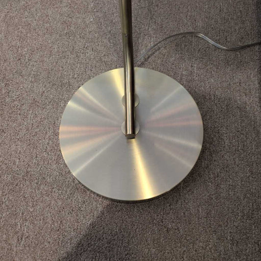 Brass Globe Floor Lamp