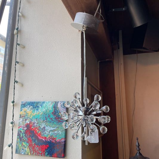 Crystal Ball Sputnik Chandelier