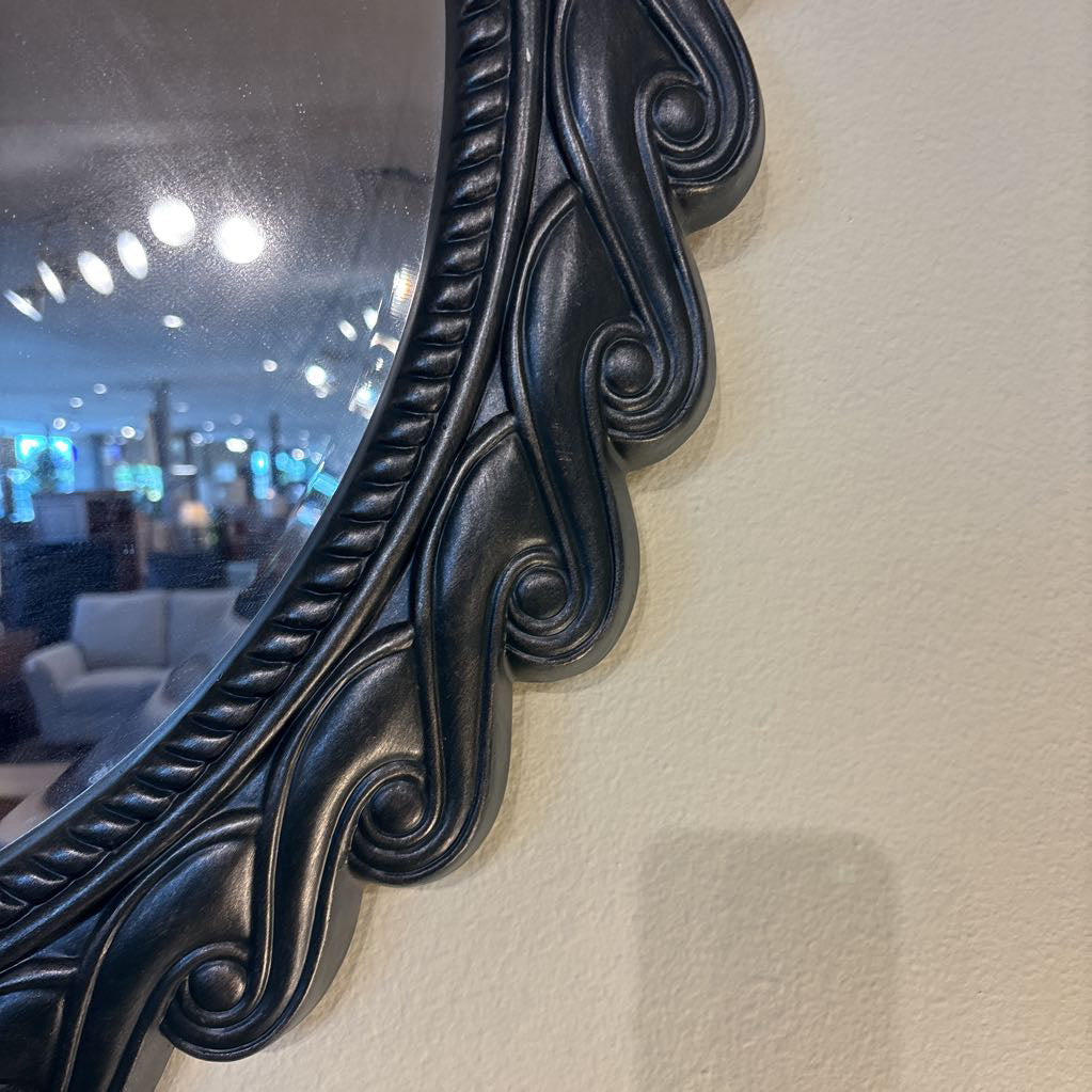 Ornate Round Mirror