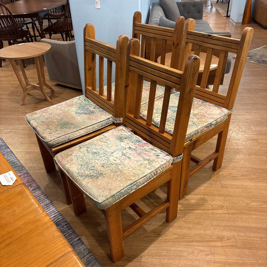 Amish Heritage Pine Expanding Dining Table w/ 2 Leafs, Dining Chair (SET OF 4), & Bench