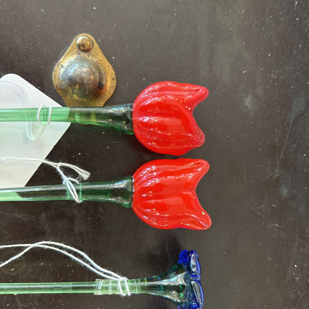 Hand Blown Glass Flower