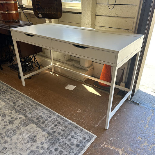 Modern 2 Drawer Desk w/ Cable Management