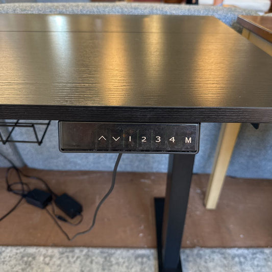 Black Sit Stand Desk C DESKS