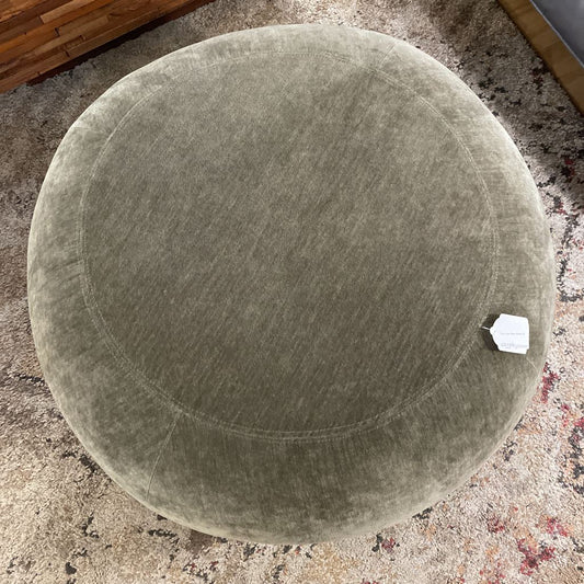 Sage Green Stone Ottoman
