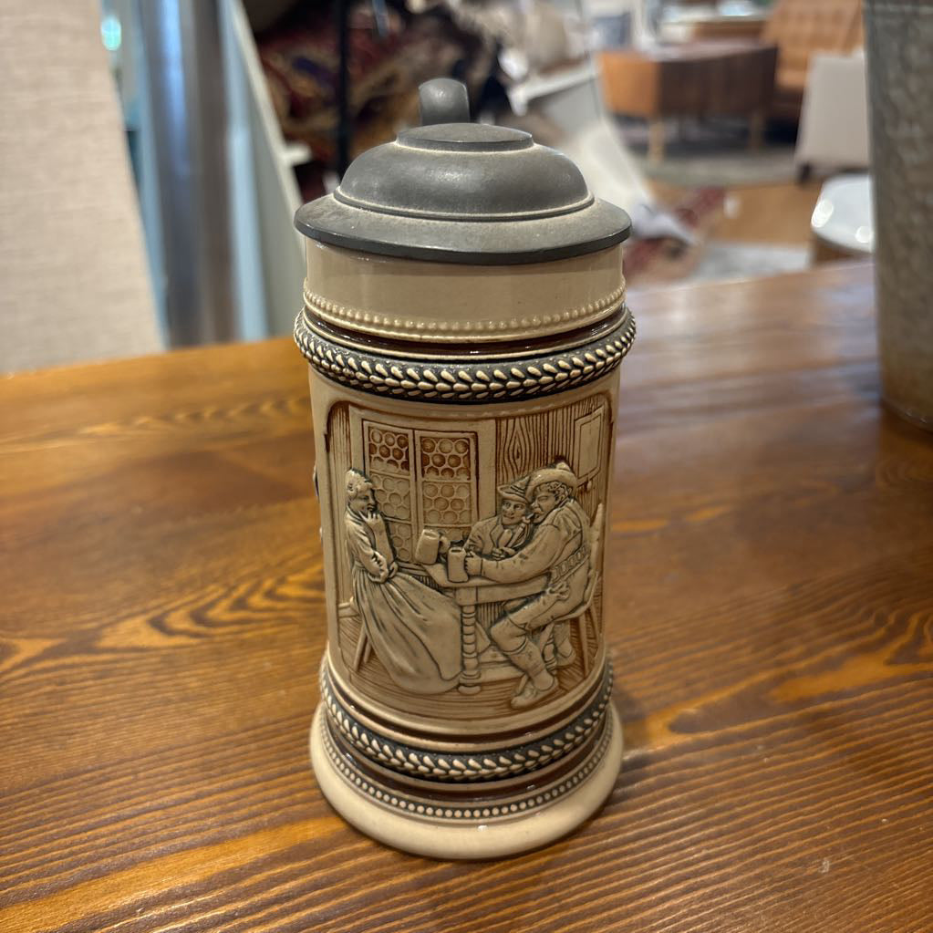 Beer Stein w/ Lid