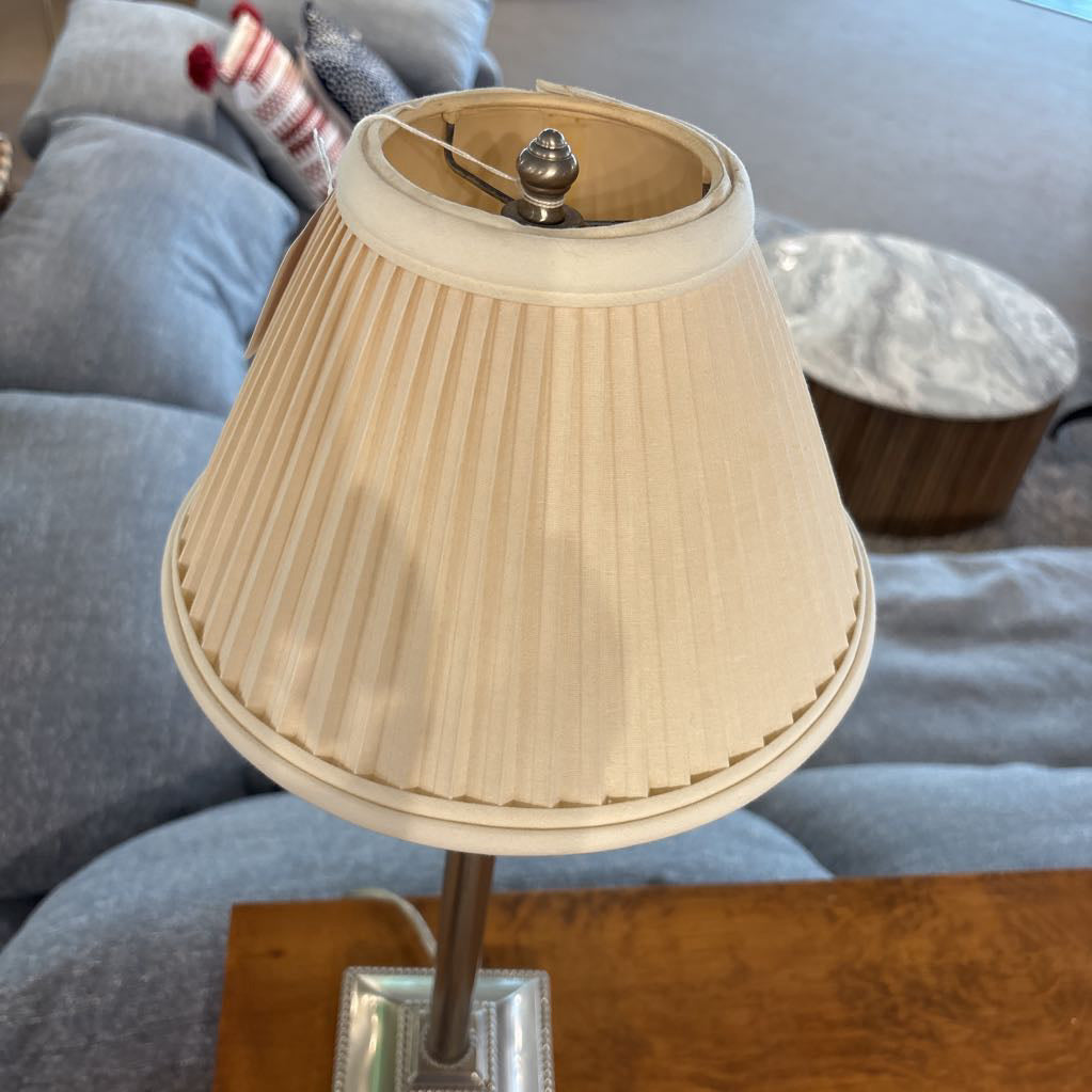 Contemporary Silver Table Lamp LAMPS