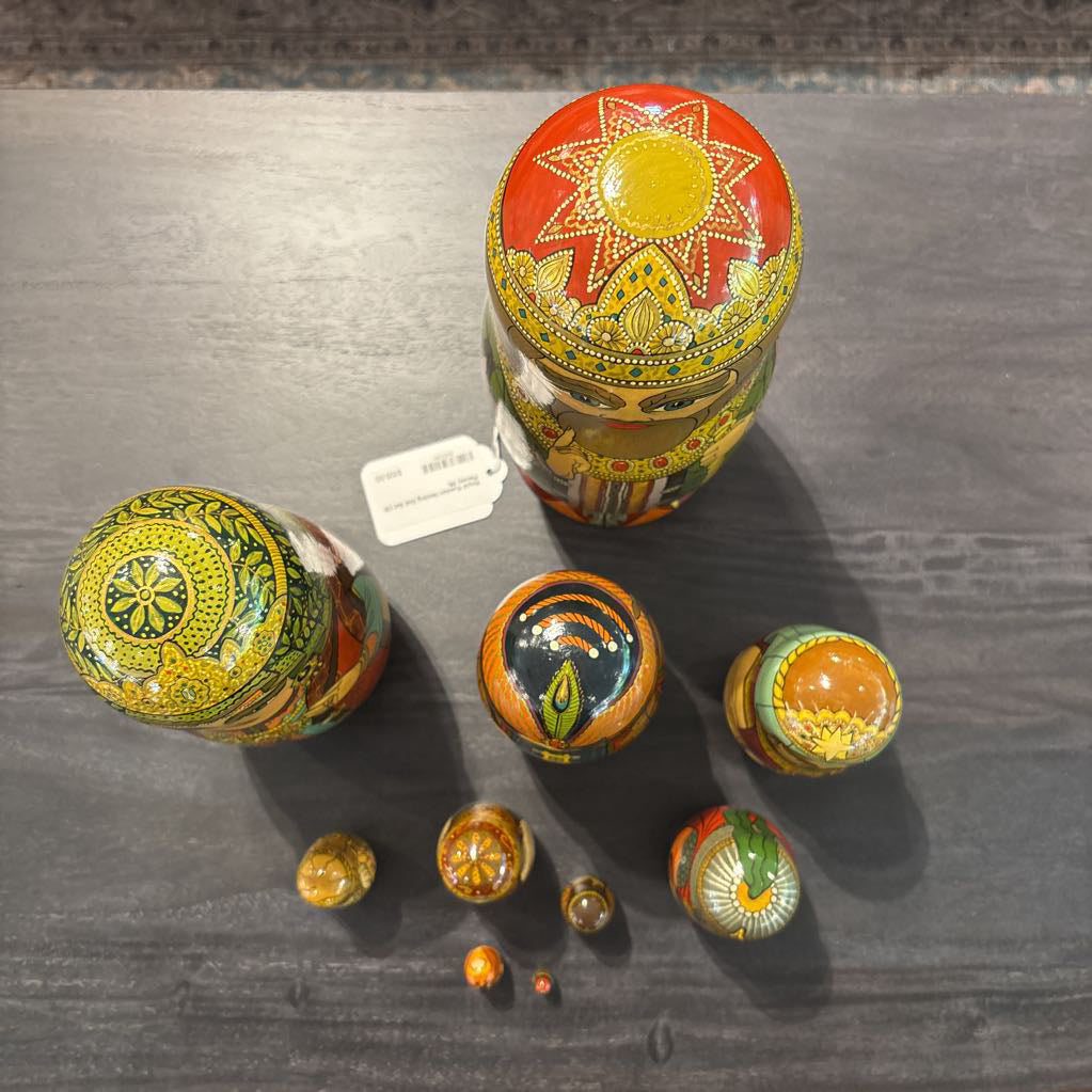 Royal Russian Nesting Doll Set (10 Pieces) UNIQUE FINDS