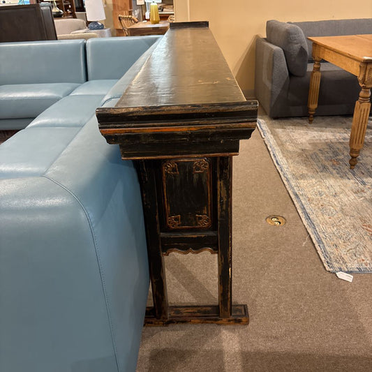 Asian Style Long 7 Drawer Console
