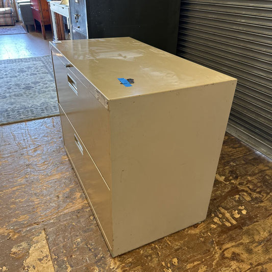 Tan 2 Drawer Lateral File Cabinet UNCATEGORIZED