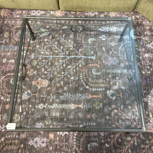 Glass Top Coffee Table C COFFEE TABLES