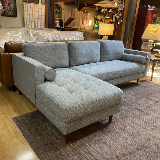 Malmo Azure LAF Chaise Sectional U SECTIONALS LAF