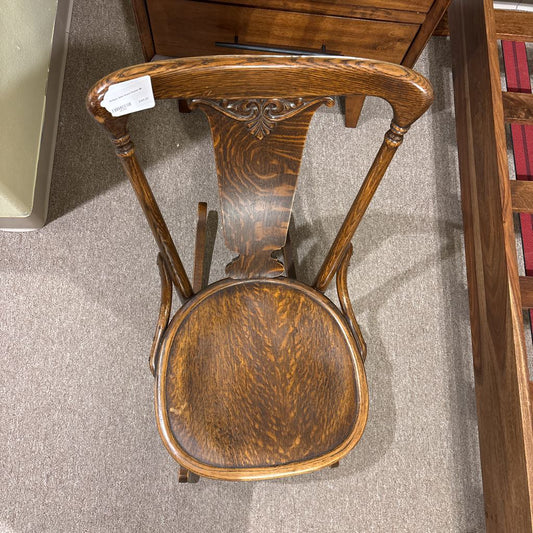 Antique Solid Wood Rocker U ACCENT CHAIRS