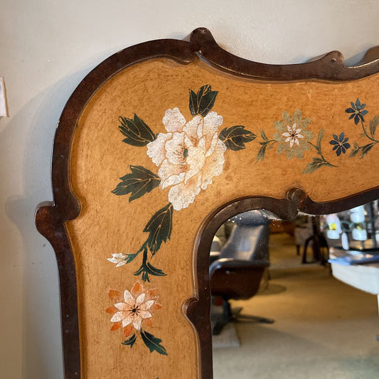 Floral Painted Mirror