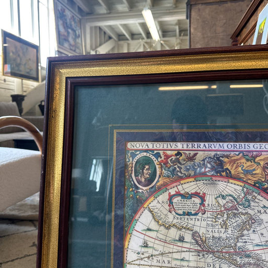World Map Print ART
