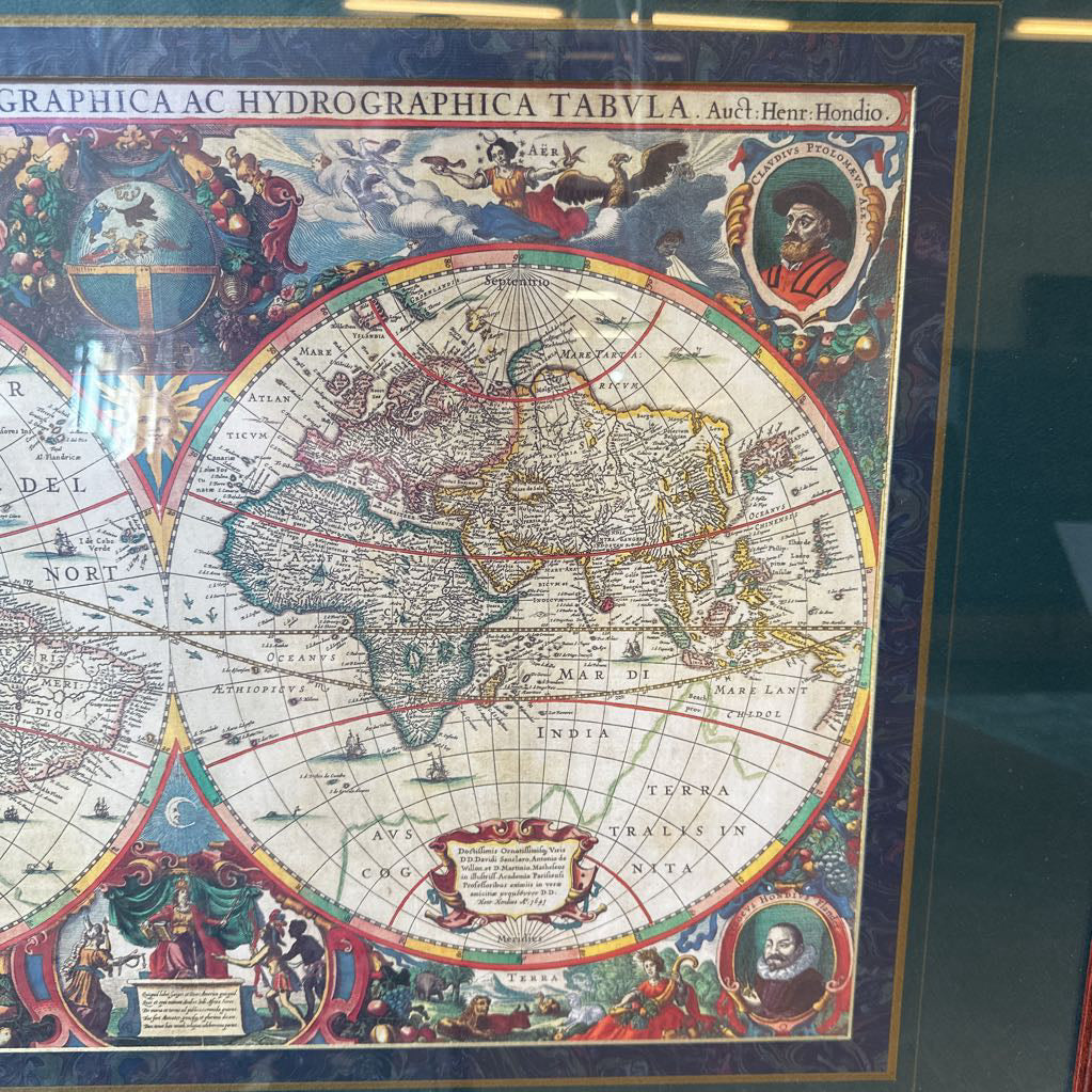 World Map Print