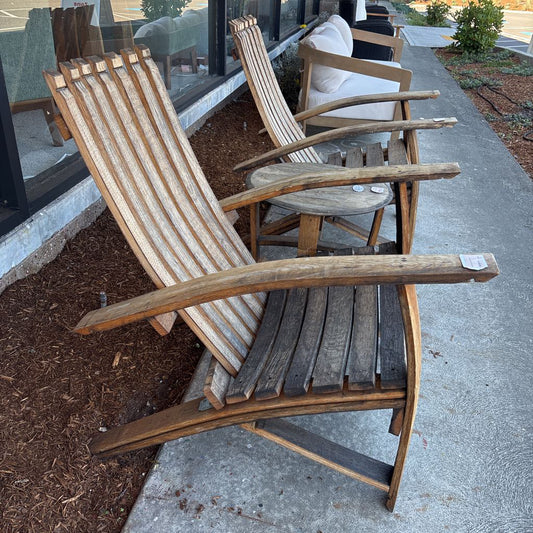 Wine Barrel Outdoor Chair OUTDOOR