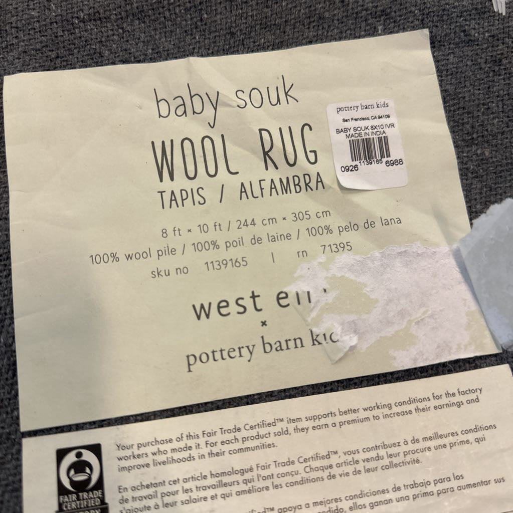8x10 West Elm Rug