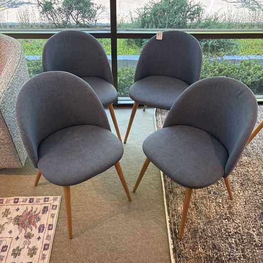Modern Blue Dining Chair (SET OF 4) C DINING CHAIRS