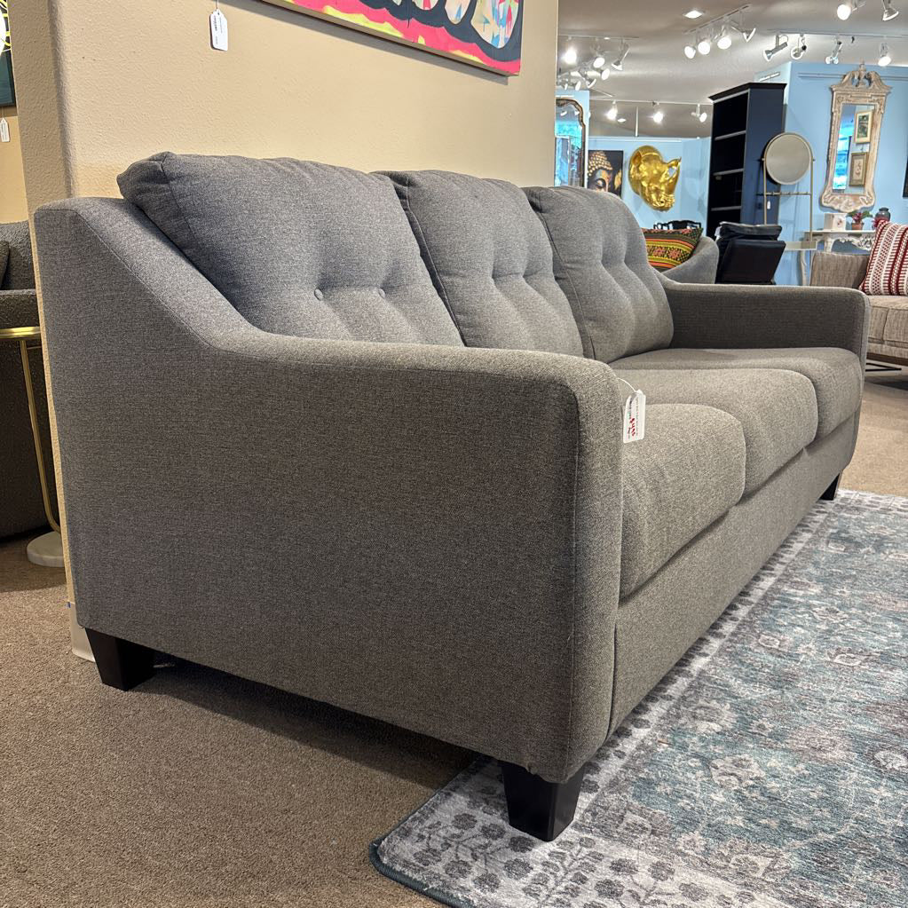 Ashley Grey 3 Seat Sofa (AS IS) U SOFAS