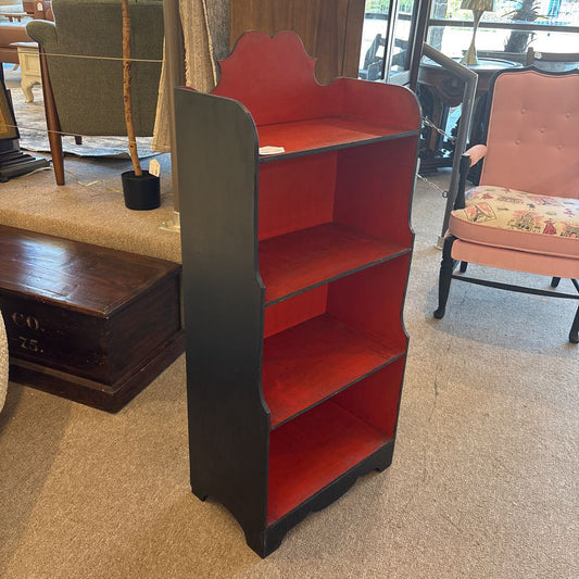 Vintage Red & Black Shelf C BOOKSHELVES