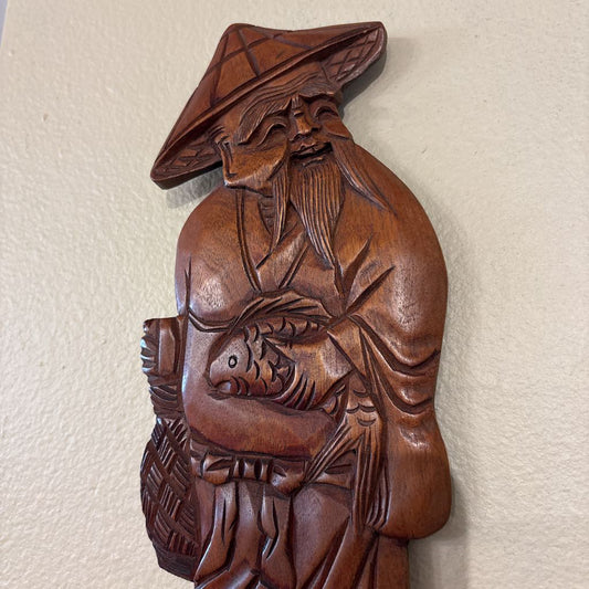 Asian Wooden Carving SMALLS