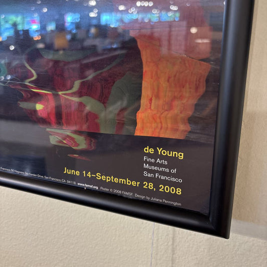 David Emory Dale Chihuly Photo w/ Frame ART