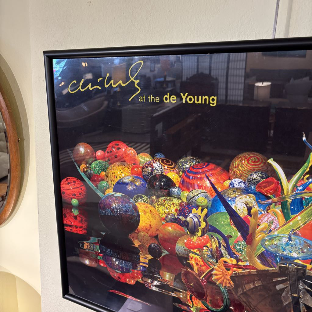 David Emory Dale Chihuly Photo w/ Frame