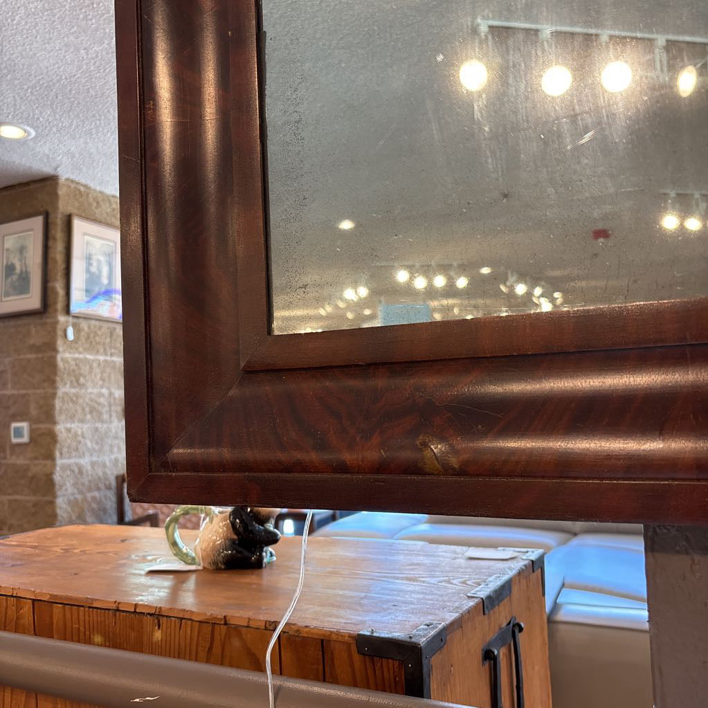 Burl Wood Mirror (AS IS)