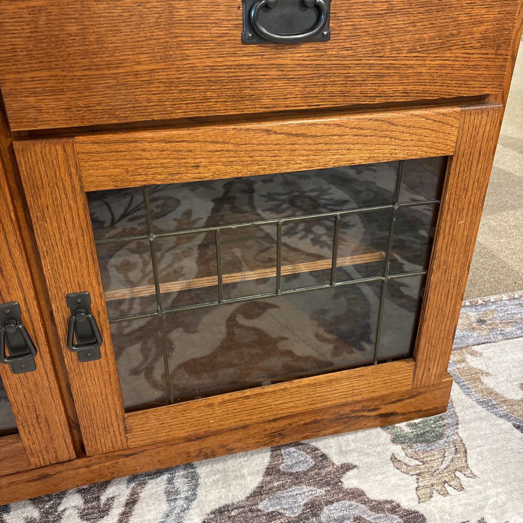 Mission Style Media Cabinet