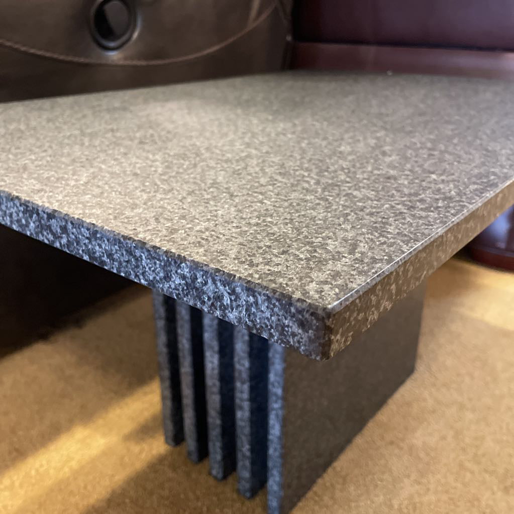 Solid Granite Rectangular Side Table