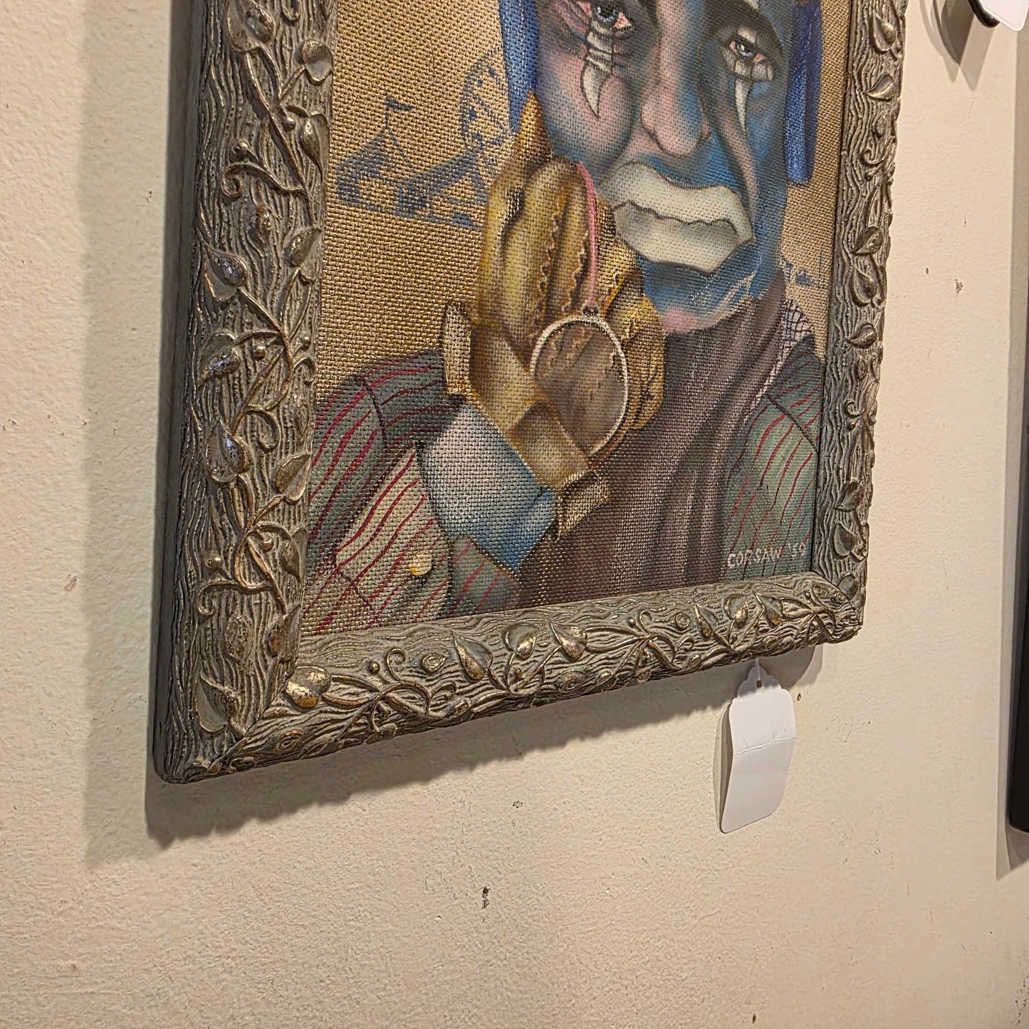 Creepy Clown Holding Monacle - Corsaw