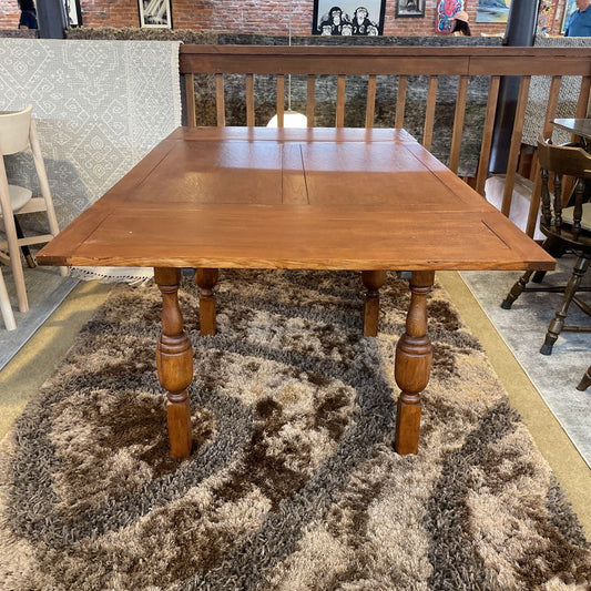 Vintage Oak Draw Leaf Pub Table C DINING TABLES