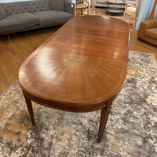 Custom Made Teak Expanding Dining Table C DINING TABLES