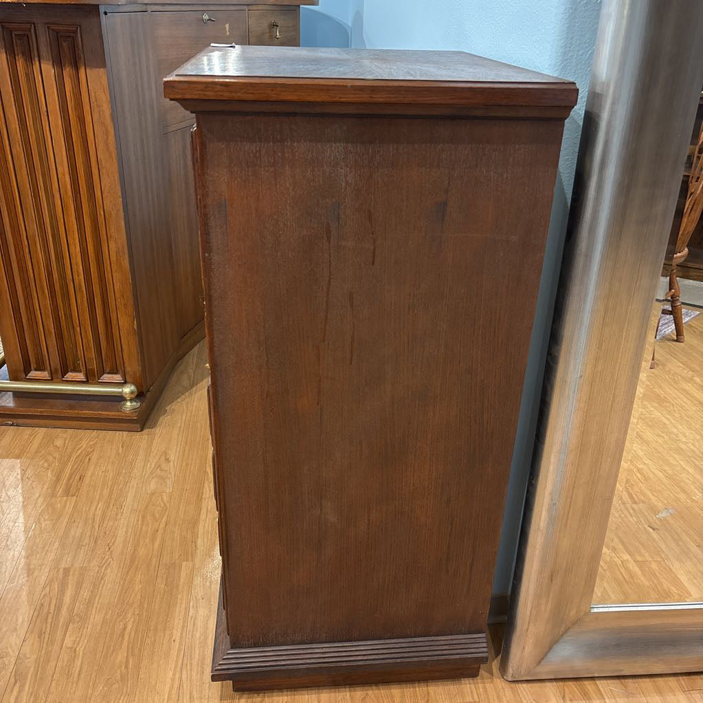 Custom Made Teak Cutlery Cabinet