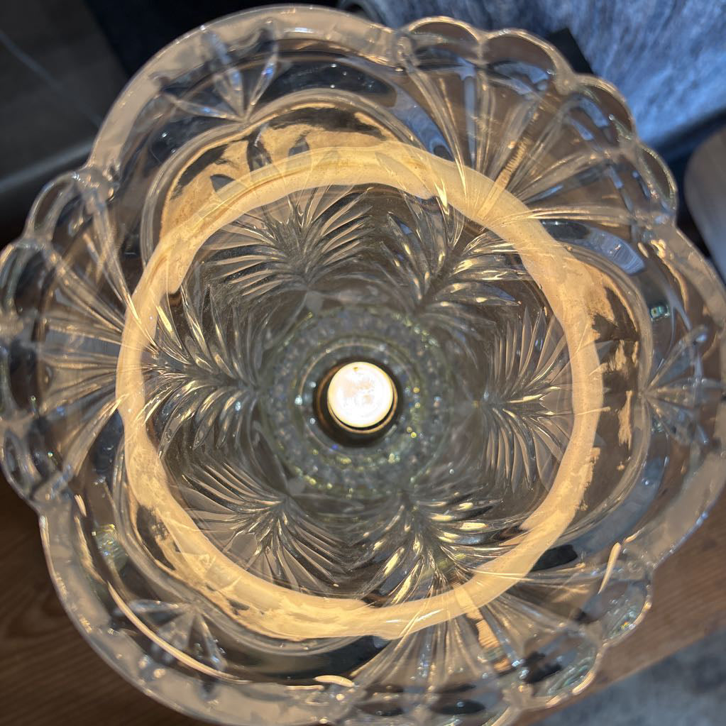 Crystal Brass base Lamp