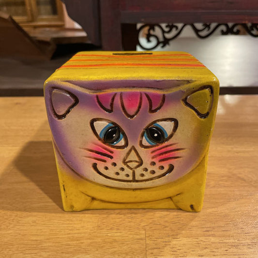 Mod Kitty Cube Bank UNIQUE FINDS