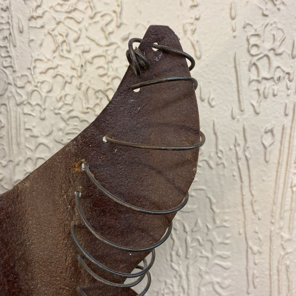 Upcycled Metal Fish Decor