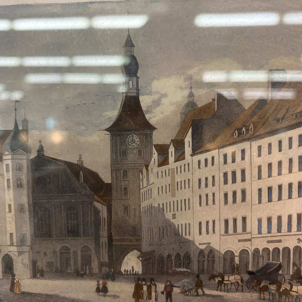 Munich Etching Print