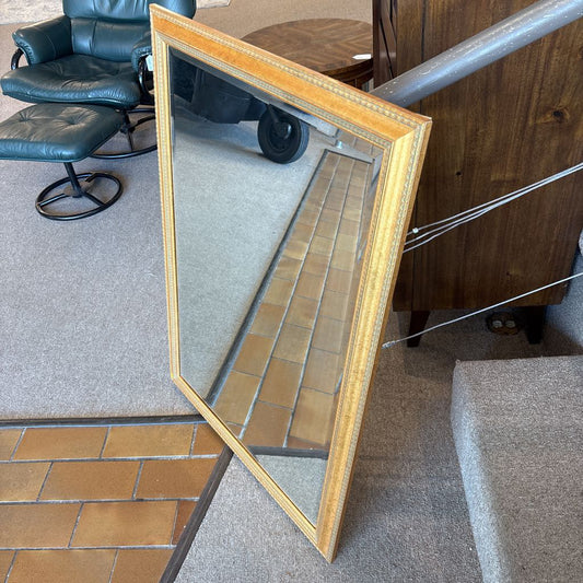 Gold Frame Beveled Mirror C MIRRORS
