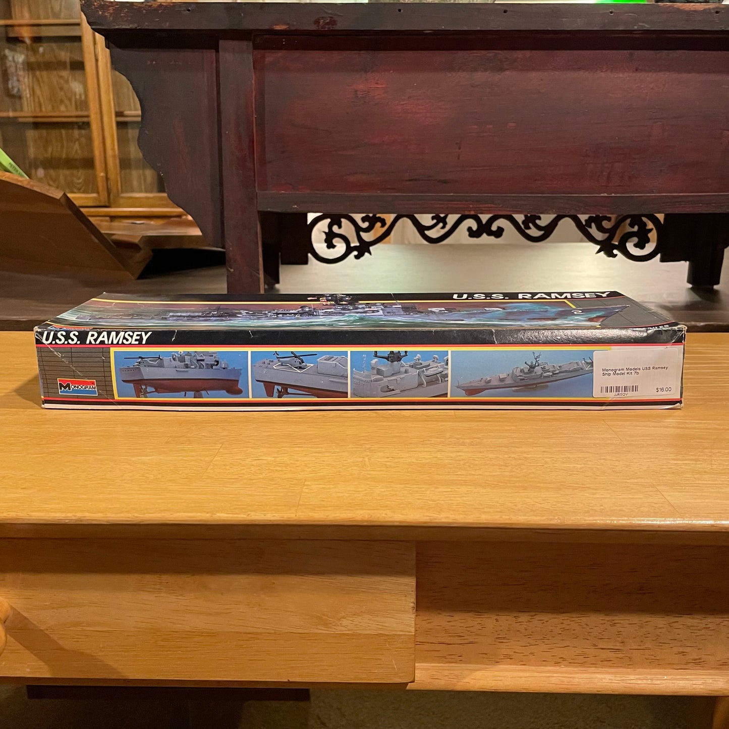 Monogram Models USS Ramsey Ship Model Kit