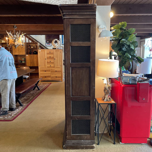 American Chapter Kentucky Bourbon Locker with Metal Cage Doors C CABINETS