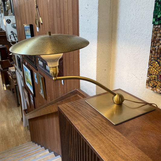 Golden Flying Saucer Sconce Lamp LAMPS