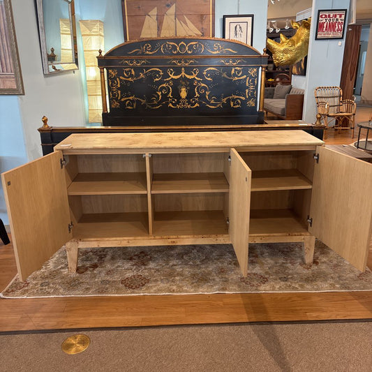 Honey Burl Sideboard