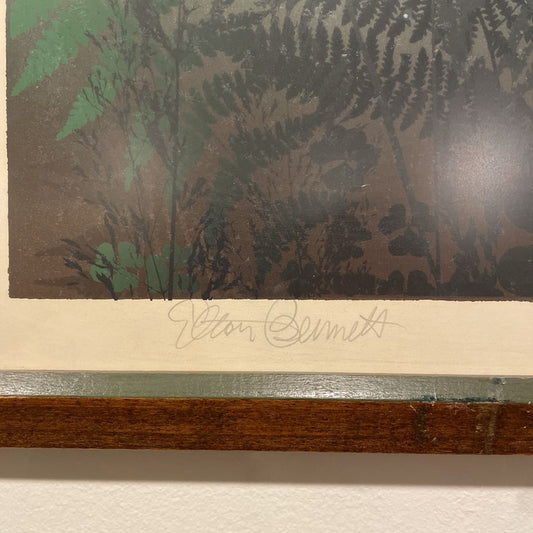 Elton Bennett "The Web" Serigraph ART