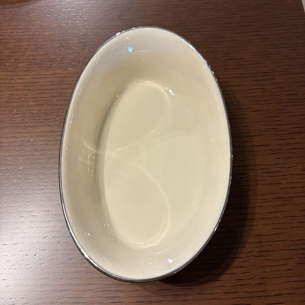 Lenox Silver Rim Dish
