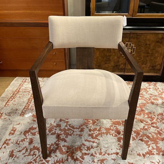 RH Padua Cream Fabric Dining Chairs SET of 6 C DINING CHAIRS